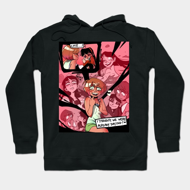 yukichie p4 comic Hoodie by toothy.crow